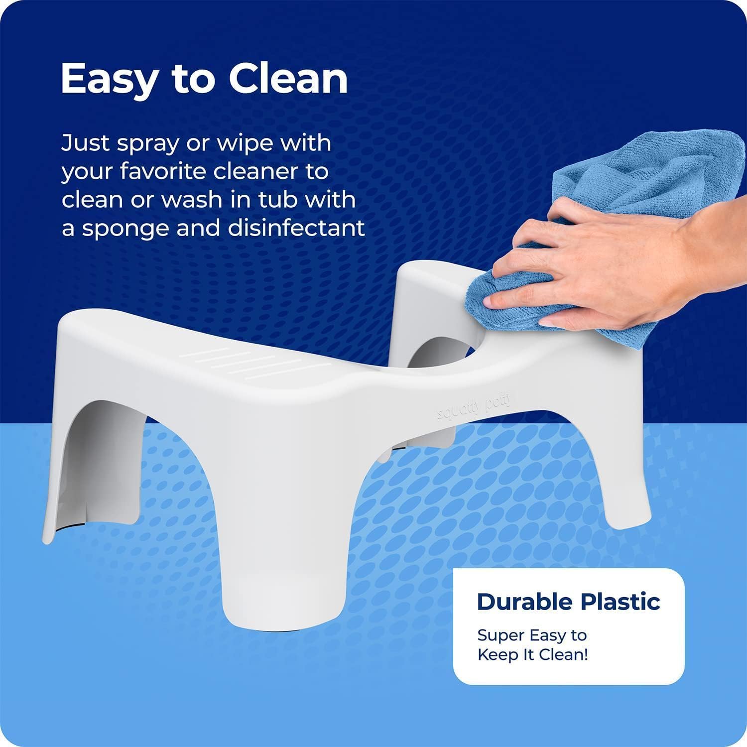 Ilustracja pozycji ze stołkiem pod stopami